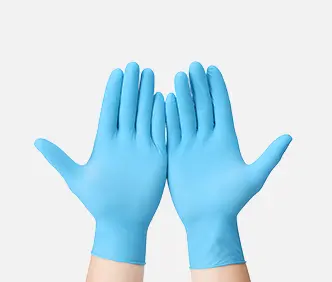Одноразовые нитриловые экзамен перчатки